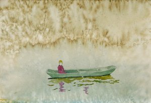 Reflexión sobre un barco en silencio de Karin Bos