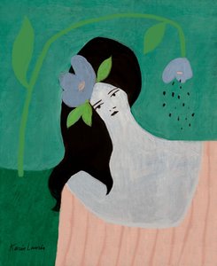 Ensueño de flores azules