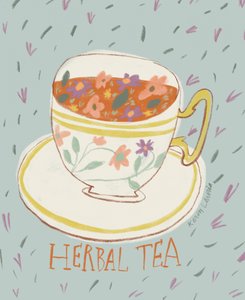 Té de hierbas y flores de Karin Lauria