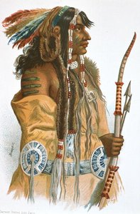 Un Indio Mandan, c.1833-34