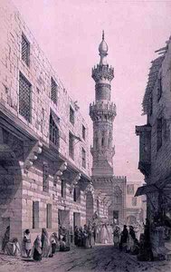 Escena Callejera con una Procesión en Progreso, El Cairo de Karl (after) Bodmer