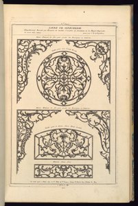 Dos potencias de hierro, para colgar letreros o faroles de Karl Albert von Lespilliez