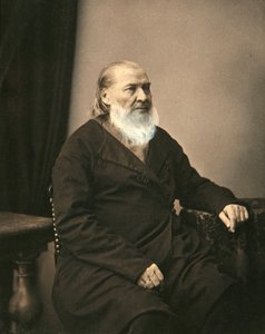 Sergei Aksakov, autor ruso, 1850s de Karl August Bergner