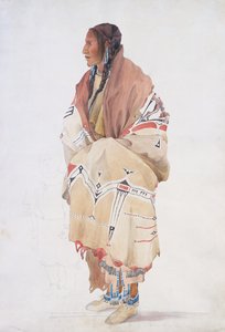 Chan-cha-wi-a-te-gana, teton-man de Karl Bodmer