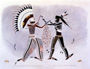 Facsímil de una pintura india, 1843-44