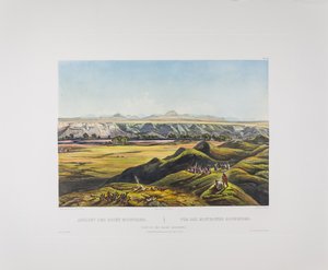 Cuadro 44. Vista de las Montañas Rocosas, Bodmer