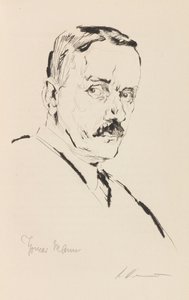 Retrato de Thomas Mann 1875-1955, 1924 de Karl Dannemann