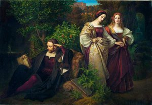 Torquato Tasso y las dos Leonoras de Karl Ferdinand Sohn