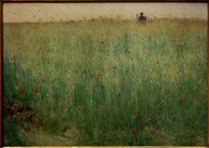 Campos de avena en Grez de Karl Fredrick Nordstrom