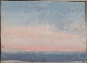 Decoración para uso general. Horizonte marino meridional de Karl Friedrich Schinkel