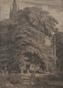 Iglesia Gótica entre Robles