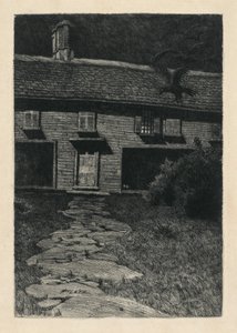 La casa de la bruja en Salem de Karl Friedrich Wilhelm Mielatz