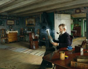 La sala de estar de los capitanes de Karl Frithjof Smith