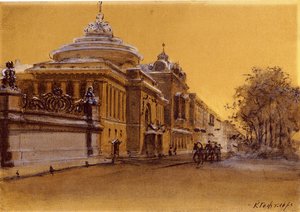 El Teatro Panayev en San Petersburgo de Karl Geftler