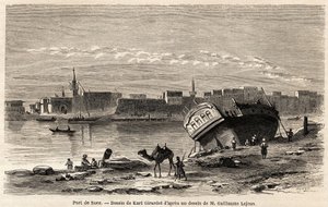 El puerto de Suez