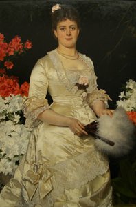 Alemán: Frau Hedwig Woworsky, geb. Heckmann Sra. Hedwig Woworsky, nacida Heckmann