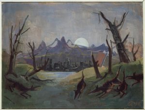 Mala noche de Karl Hofer