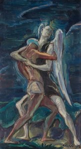 Jacob lucha con el ángel