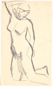 Modelo arrodillado de Karl Isakson