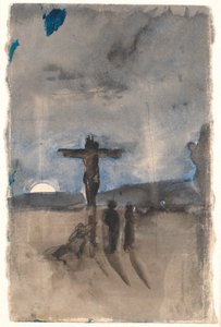 Cristo en la cruz de Karl Isakson