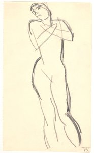 Modelo acostada de Karl Isakson