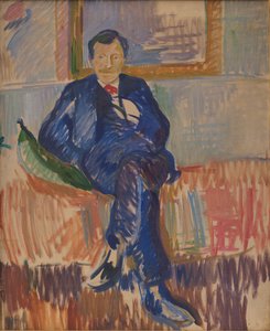 Retrato del pintor Karl Schou