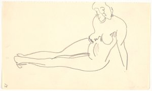Modelo sentada