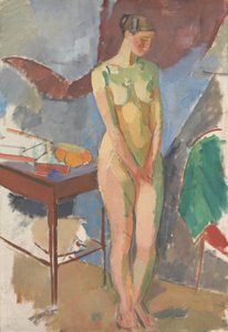Desnudo femenino de pie