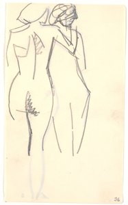 Dos modelos de pie