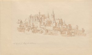 El castillo de Kaiserslautern de Karl Julius Von Leypold