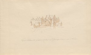 Schloss Lauter entre Creutznach y Zweibrücken en el Lauter de Karl Julius Von Leypold