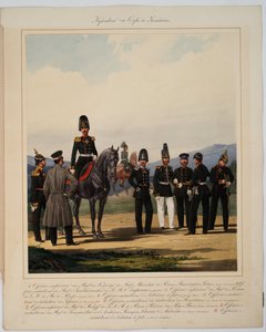 Infantería del Cuerpo de Granaderos Imperiales Rusos - Piratsky, Karl Karlovich (1813-1889) - 1867