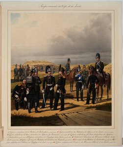 Pioneros del Cuerpo de Guardias Imperiales de Karl Karlovich Piratsky