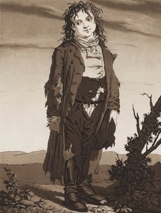 Los jóvenes mendigos, c. 1800 de Karl Ludwig Bernhard Buchhorn