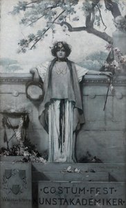 Festival de disfraces de los académicos del arte de Karl Maria Schuster