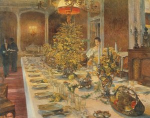 Antes de la cena de Karl Moll