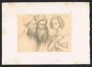 Susana en de Ouderen Diseños y estudios de un maestro holandés del siglo XV. Siglo. Basado en los originales conservados en la Biblioteca Real de Berlín (título de la serie) de Karl Palzow