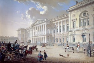 El Palacio Mikhailovsky, San Petersburgo, 1832