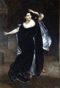 Giuditta Pasta (1797-1865) y "Ana Bolena" (Anne o Ann Bolin y Anne Bullen de Karl Pavlovich Bryullov