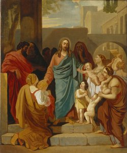 Cristo bendiciendo a los niños, 1824