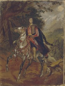 Retrato del Conde Anatole Nikolaievich Demidov, 1er Príncipe de San Donato 1812-1870, c. 1831 de Karl Pavlovich Bryullov