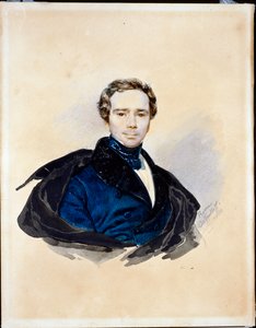 Retrato de Feodor, Príncipe Galitzine de Karl Pavlovich Bryullov