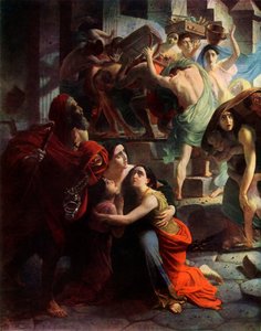 El Último Día de Pompeya, 1833, (detalle), 1965 de Karl Pavlovich Bryullov