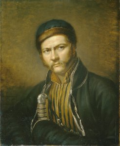 Retrato del pintor Alexander Orlowski 1777-1832, 1815