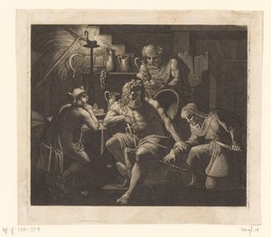 Júpiter y Mercurio por Filemón y Baucis
Ideas (título de la serie) de Karl Russ