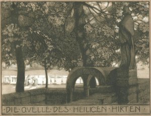 La fuente del santo pastor de Karl Schmoll von Eisenwerth