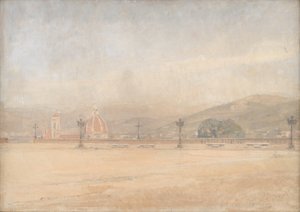 Piazzale Michelangelo cerca de Florencia de Karl Schou
