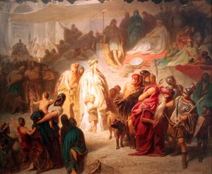 Thusnelda en el triunfo de Germánico de Karl Theodor von Piloty
