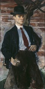 Autorretrato con sombrero