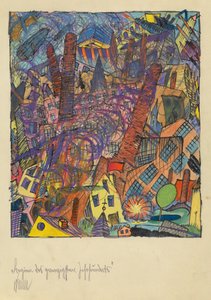 Principios del siglo XX, c.1923 (acuarela y pastel))
